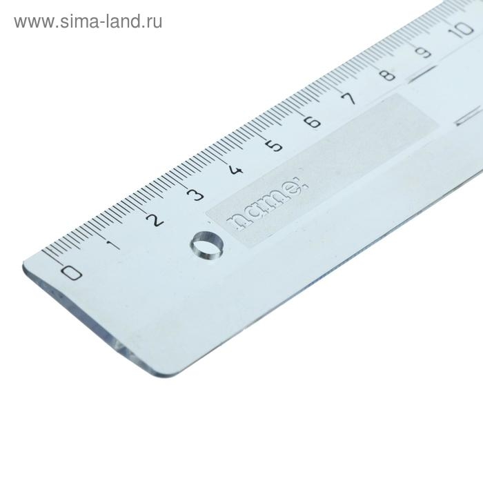 Линейка 30 см, Koh-I-Noor 742610, пластиковая, прозрачная Линейка 30 см, Koh-I-Noor 742610, пластиковая, прозрачная