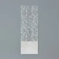Пакет подарочный новогодний с жёстким дном 6×8×23 см