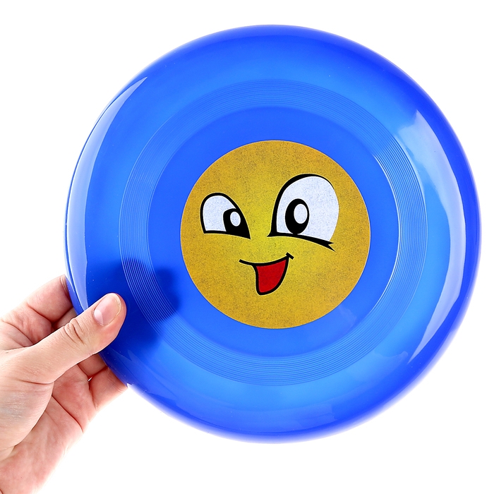Фрисби, летающая тарелка «Смайл», цвета МИКС Фрисби, летающая тарелка «Смайл», цвета МИКС