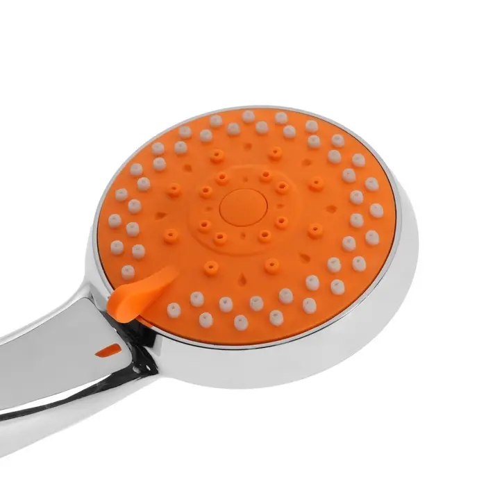 Душевая лейка 5 режимов со шлангом, держатель, крепеж в комплекте.