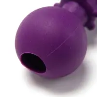 Жевательная игрушка для собак &laquo;Спортсмен&raquo;, 15.5 см, TPR, фиолетовая