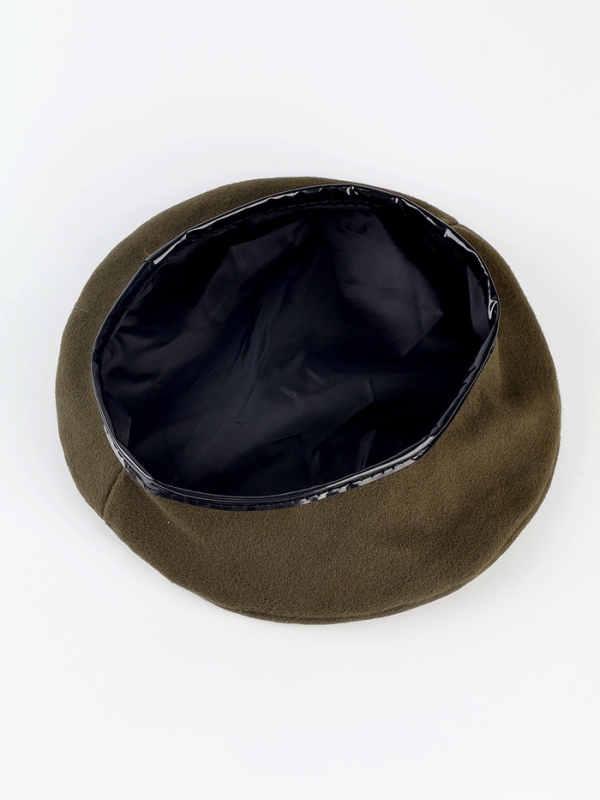 Берет военного, цвет тёмно-зелёный Берет военного, цвет тёмно-зелёный