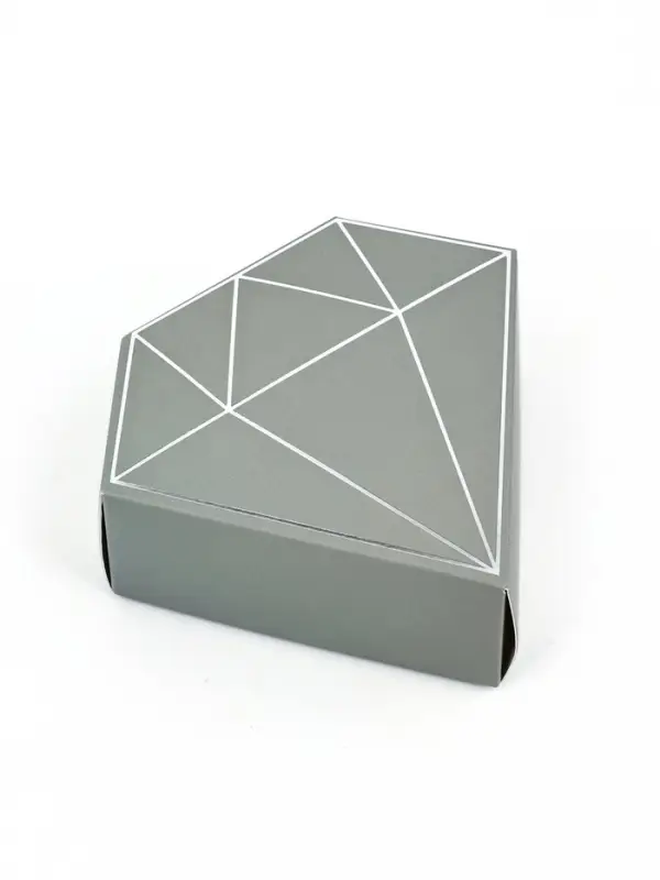 Коробка подарочная под бижутерию «Серая, тиснение», 10 х 9 х 3.5 см Коробка подарочная под бижутерию «Серая, тиснение», 10 х 9 х 3.5 см