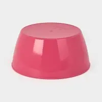 Чаша с крышкой ПластоС, 3 л, пластик, d=23 см, МИКС