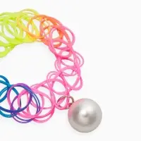 Браслет детский набор 3 шт. "Выбражулька" сердце, единорог, силиконовый, разноцветный