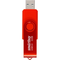 Флеш-память Smartbuy UFD 3.0/3.1 32GB Twist Red (SB032GB3TWR)