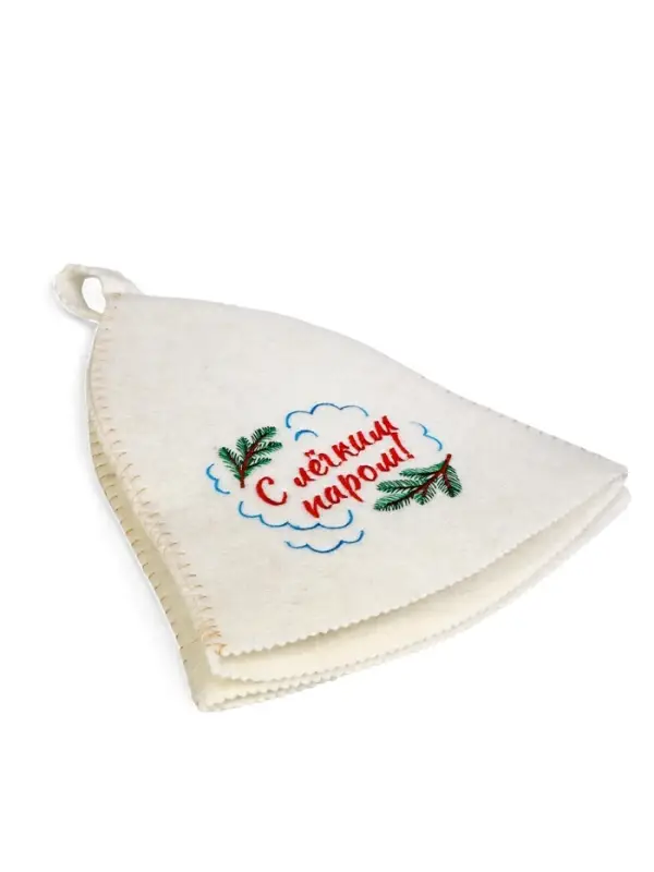 Набор для бани Набор для бани "С лёгким паром", белый