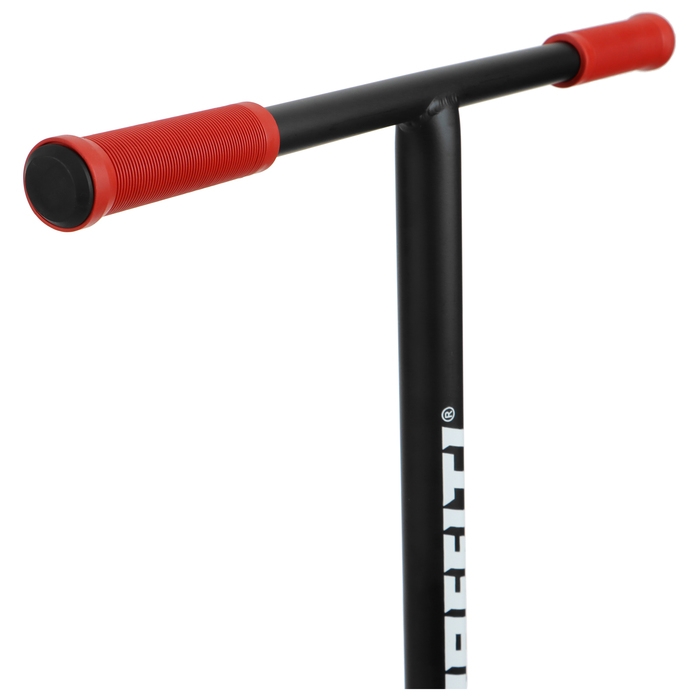 Самокат трюковой GRAFFITI Clever 24, колёса PU 100 мм, резьбовая компрессия, ABEC 9 Chrom, цвет чёрный Самокат трюковой GRAFFITI Clever 24, колёса PU 100 мм, резьбовая компрессия, ABEC 9 Chrom, цвет чёрный