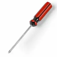 Отвёртка крестовая &laquo;ЛОМ&raquo;, PH2&times;100 мм, пластиковая рукоятка