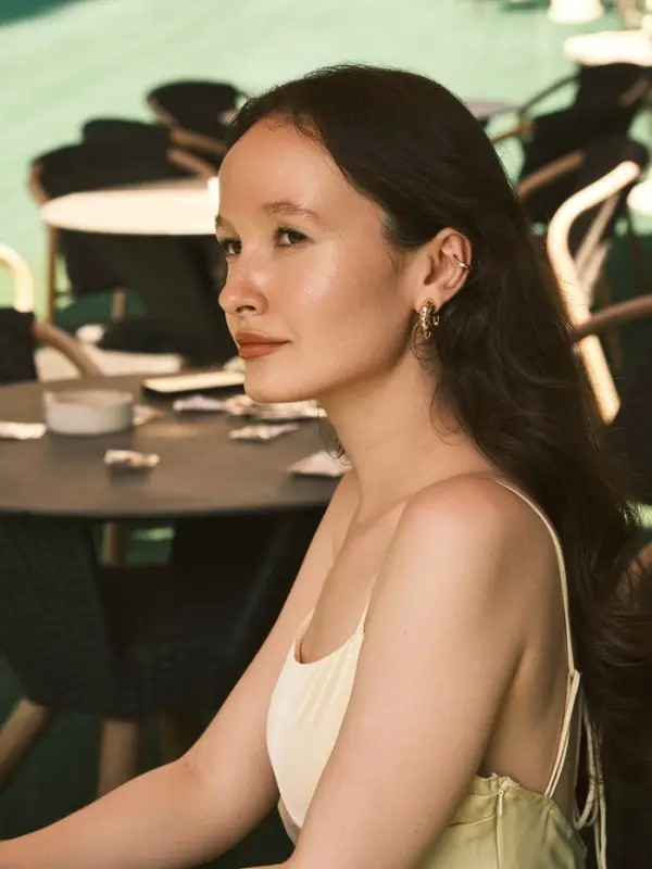 Серьги пластик &laquo;Мятые&raquo; кольца, цвет золото