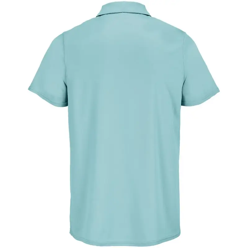 Рубашка поло унисекс Pitcher, голубая (морская волна), размер XS