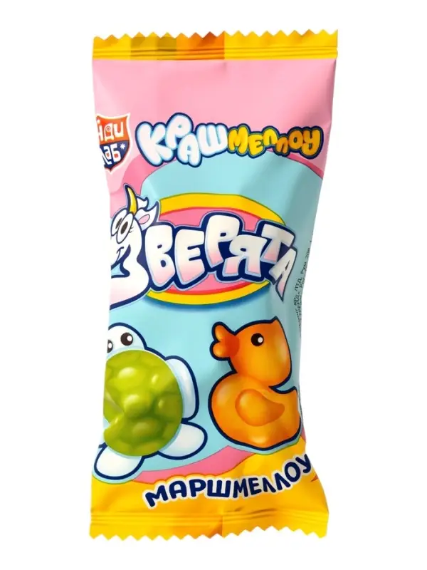 Маршмеллоу "Крашмеллоу Зверята" 10г