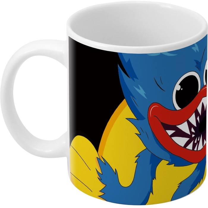 Кружка керамическая детская, сублимация, 350 мл, Монстр