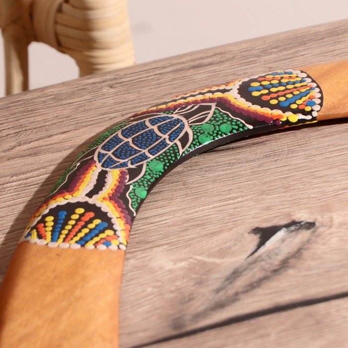 Сувенир  Сувенир "Бумеранг" 40х5х1 см МИКС