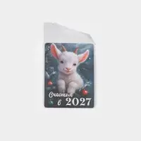 Магнит новогодний, полимерный &laquo;Счастья 2027&raquo;, 8&times;6 см