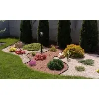 Лента бордюрная, 10 см&times;10 м, толщина 1 мм, пластиковая, коричневая, KANTA