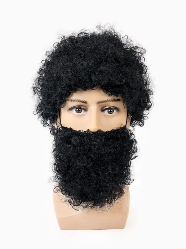 Карнавальный парик с бородой