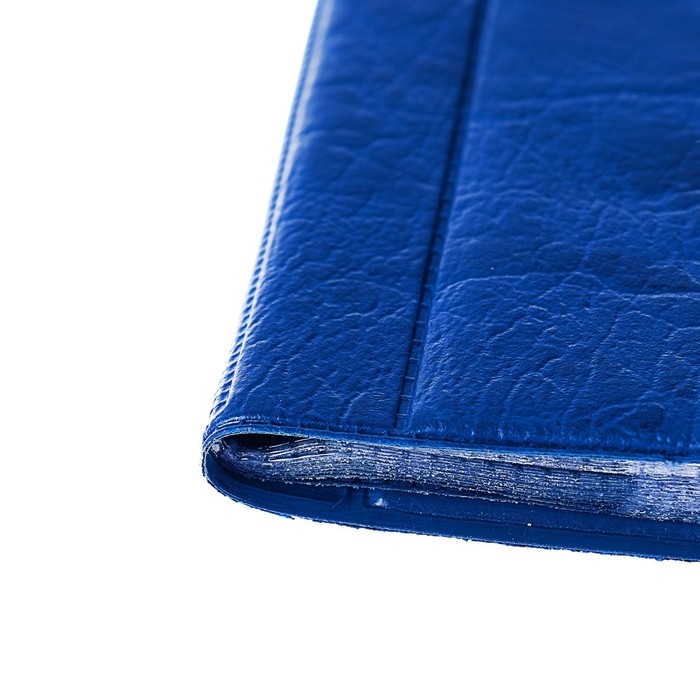 Альбом для бон 125 х 185 мм Calligrata, на 24 банкноты, обложка искусственная кожа, синий Альбом для бон 125 х 185 мм Calligrata, на 24 банкноты, обложка искусственная кожа, синий