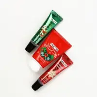 Новогодний подарочный набор косметики: маска для лица 2 шт, крем для рук и бальзам для губ, URAL LAB Новогодний подарочный набор косметики: маска для лица 2 шт, крем для рук и бальзам для губ, URAL LAB