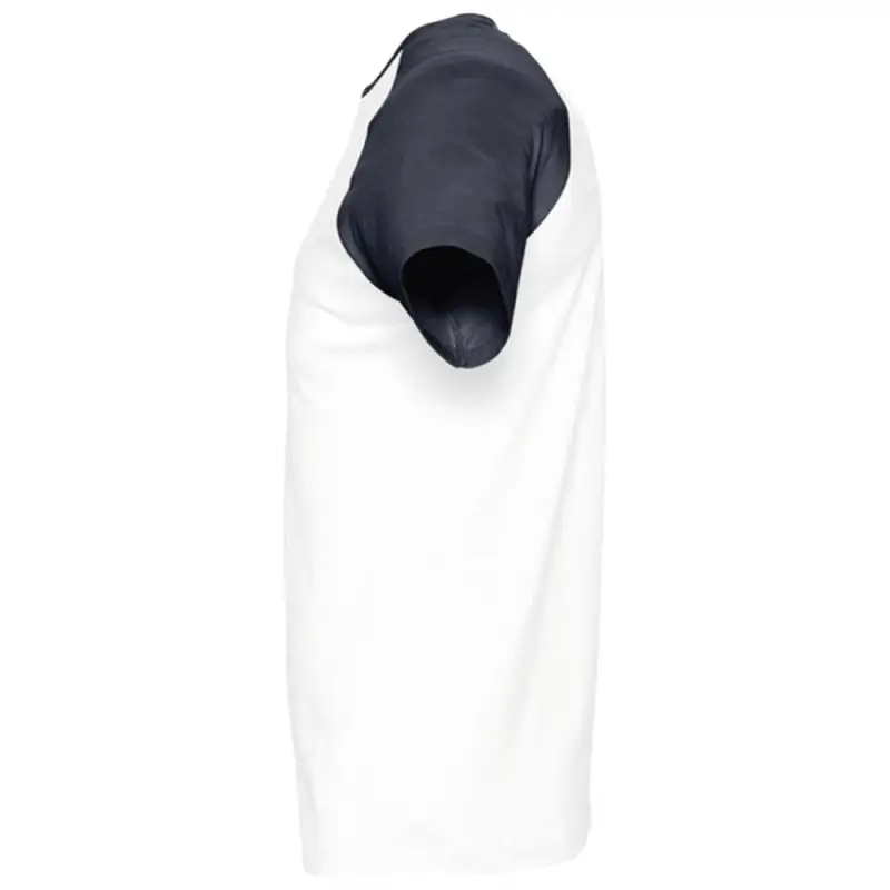 Футболка мужская двухцветная Funky 150, белый/темно-синий, размер S Футболка мужская двухцветная Funky 150, белый/темно-синий, размер S