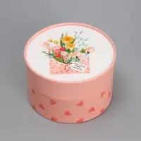 Коробка подарочная, упаковка, &laquo;Букет&raquo; 8&times;12&plusmn;1 см