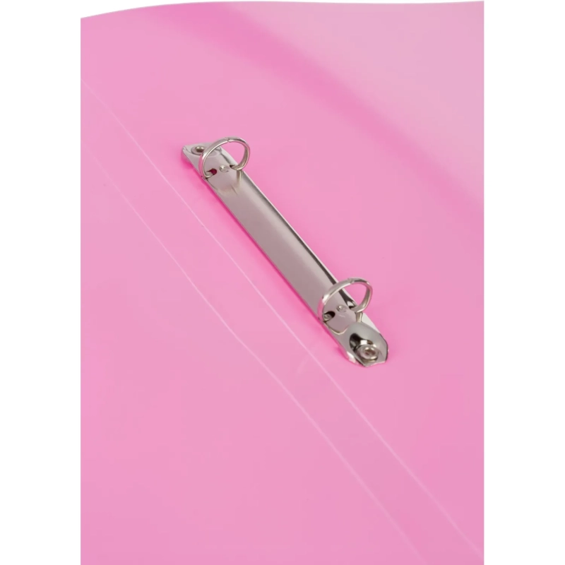 Папка на 2-х кольцах Attache Акварель А4 плотн 350мкм, розовая