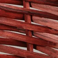 Корзина плетёная для хранения, ива, коричневая, набор 3 шт.