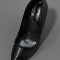 Полустельки для обуви, на клеевой основе, силиконовые, 12.5&times;6.4 см, пара, прозрачные