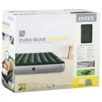 Матрас надувной DURA-BEAM FULL, 191&times;137&times;25 см, двуспальный, с встроенным ножным насосом, 64762 INTEX