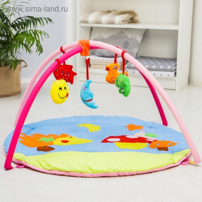 Развивающий коврик «Лесные жители», с дугами, Крошка Я Развивающий коврик «Лесные жители», с дугами, Крошка Я