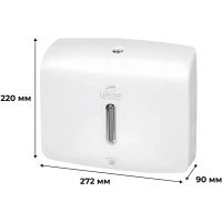 Диспенсер для полотенец лист Luscan Prof Etalon Z-слож белый 151060