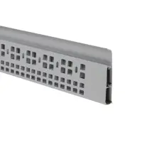 Плинтус напольный &laquo;Деконика&raquo;, 2200&times;85 мм, цвет 002 светло-серый