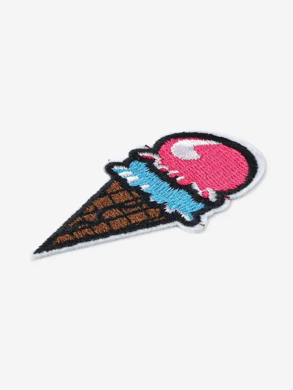 Термоаппликация «Мороженое», 7.2×3.5 см, разноцветная Термоаппликация «Мороженое», 7.2×3.5 см, разноцветная