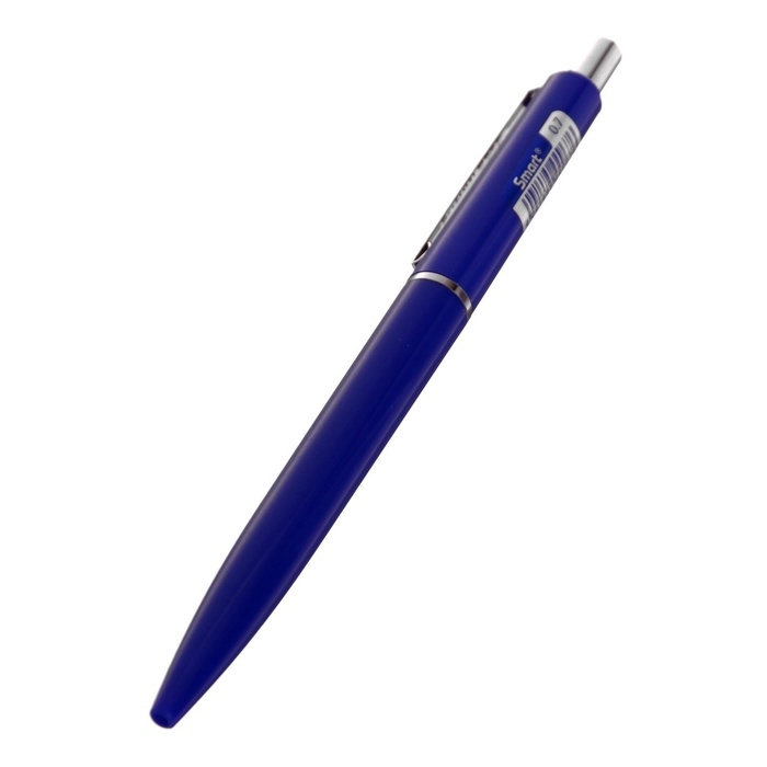 Ручка шариковая автоматическая Smart, узел 0.7 мм, под логотип, чернила синие, длина линии письма 1000 метров Ручка шариковая автоматическая Smart, узел 0.7 мм, под логотип, чернила синие, длина линии письма 1000 метров