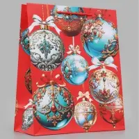 Пакет подарочный &laquo;Новогодняя феерия&raquo;, 26&times;12&times;32 см