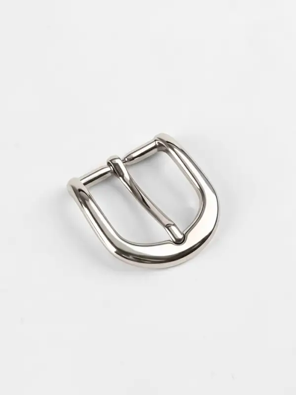 Пряжка для ремня, 3.5&times;3.5 см, 25 мм, цвет серебряный