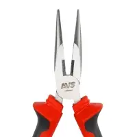 Длинногубцы прямые 160 мм AVS DLG0160-S