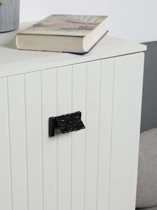 Ручка-кнопка CAPPIO RK131, мебельная, цвет черный, 8 шт.