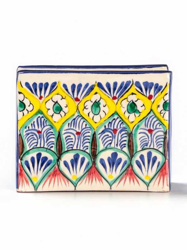 Салфетница керамическая Риштанская керамика