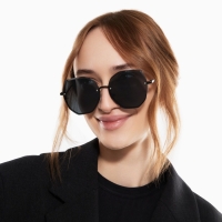 Очки солнцезащитные uv 400, дужка 14.7 см, ширина 13.8 см, линза 5.7×6 см