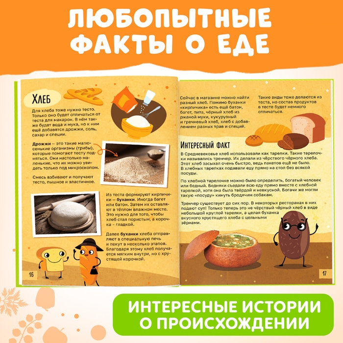 Книга в твёрдом переплёте «Энциклопедия о еде» Книга в твёрдом переплёте «Энциклопедия о еде»