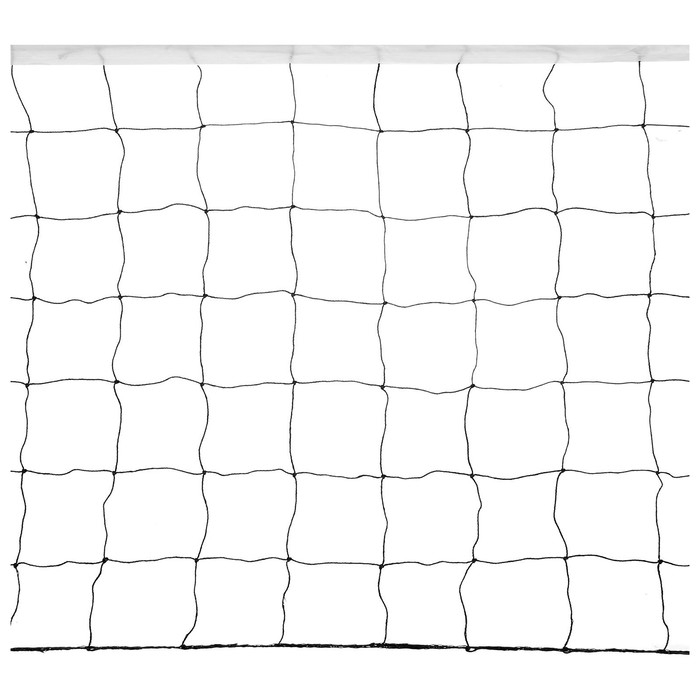 Сетка волейбольная ONLYTOP, с тросом, нить 1,5 мм, 9,6х0,85 м Сетка волейбольная ONLYTOP, с тросом, нить 1,5 мм, 9,6х0,85 м