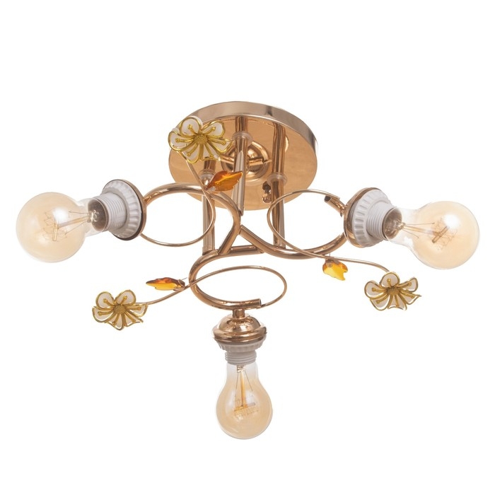 Люстра Люстра "Алана" бп 3х40Вт Е27 Золото МОДЕЛЬ: 2612380