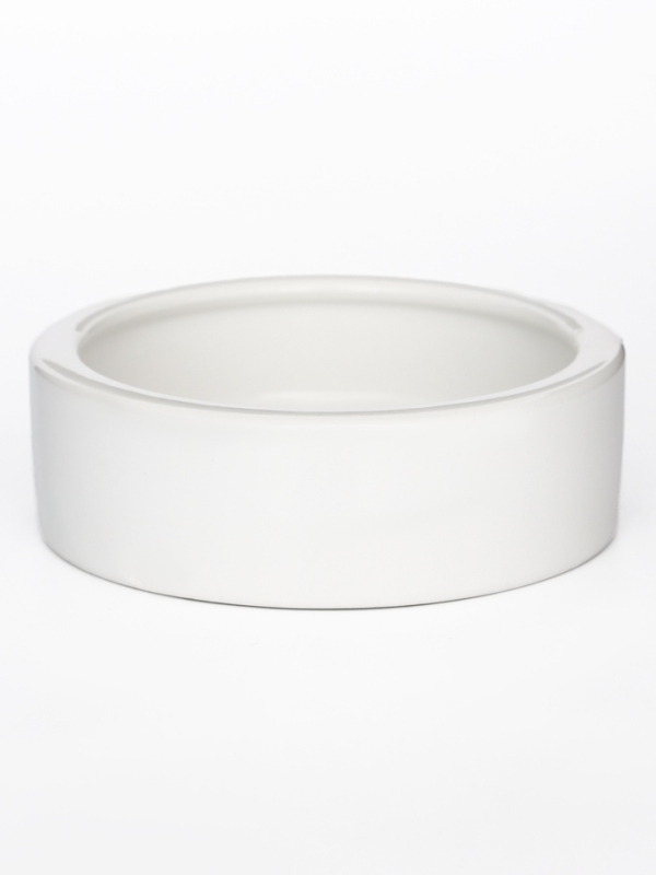Миска керамическая для терариума 10 х 3 см, белая Миска керамическая для терариума 10 х 3 см, белая