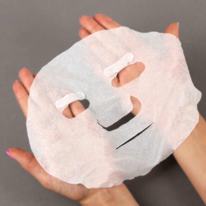 Набор косметических масок для лица, в таблетках, 10 шт, цвет белый Набор косметических масок для лица, в таблетках, 10 шт, цвет белый