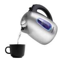 Чайник HYK-S2402 1,7л 2200Вт серебристый (металл)