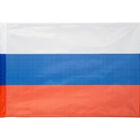 Флаг РФ 135х90 см, уличный, флажная сетка
