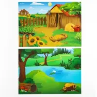 Настольная магнитная игра для малышей &laquo;Животные&raquo;, 28&times;20 см