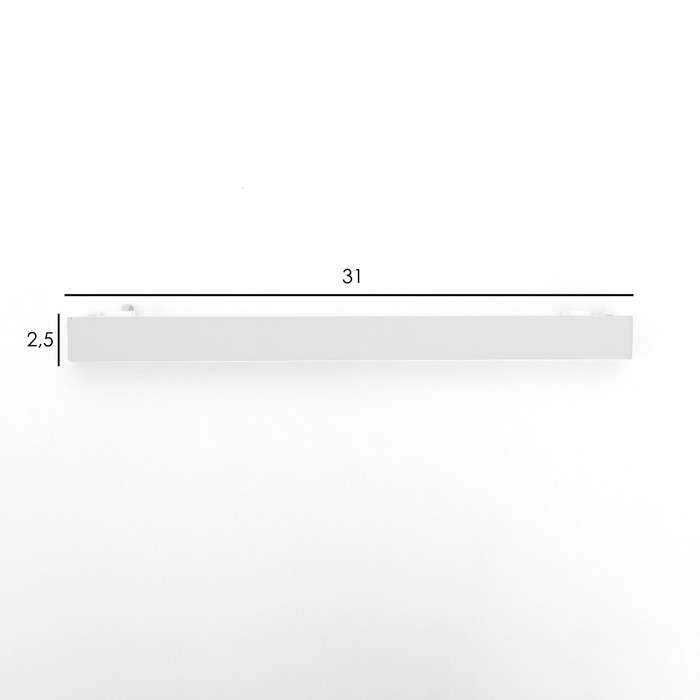 Светильник трековый ULTRA Светильник трековый ULTRA "Линия" LED 10Вт 3000K-5700К CRI90 белый 31,5х2,6х2,4см