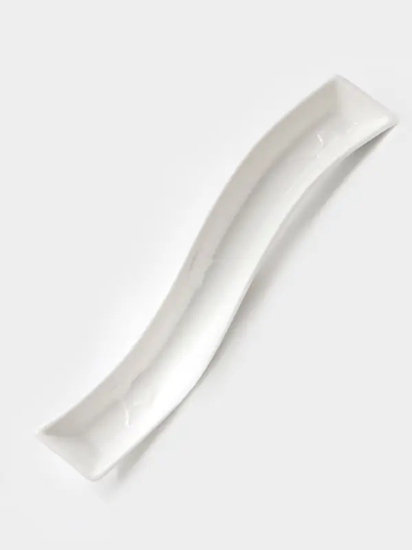 Блюдо для оливок Magistro &laquo;Бланш&raquo;, 29.5&times;6 см, фарфор, белое